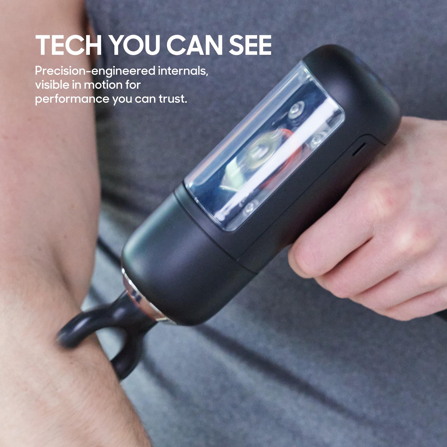 Sharper Image PowerBoost Circuit Massage Gun [2026 Version] Deep Tissue Percussion Massager with 6 Speeds for Back, Shoulders, & Full Body Muscle Pain Relief, with 4 Attachments & Travel Case
