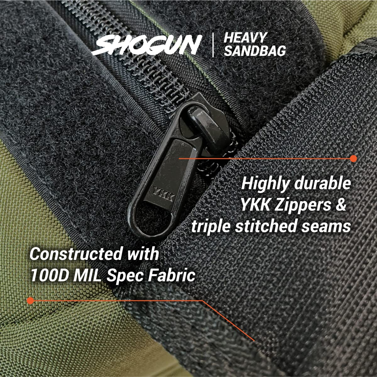 Shogun Sandbags for Working Out – Heavy Duty Workout Sandbag for Weight Training, Cross Training, Strongman, Fitness & Military Use – Adjustable Exercise Sand Bags for Full Body Training