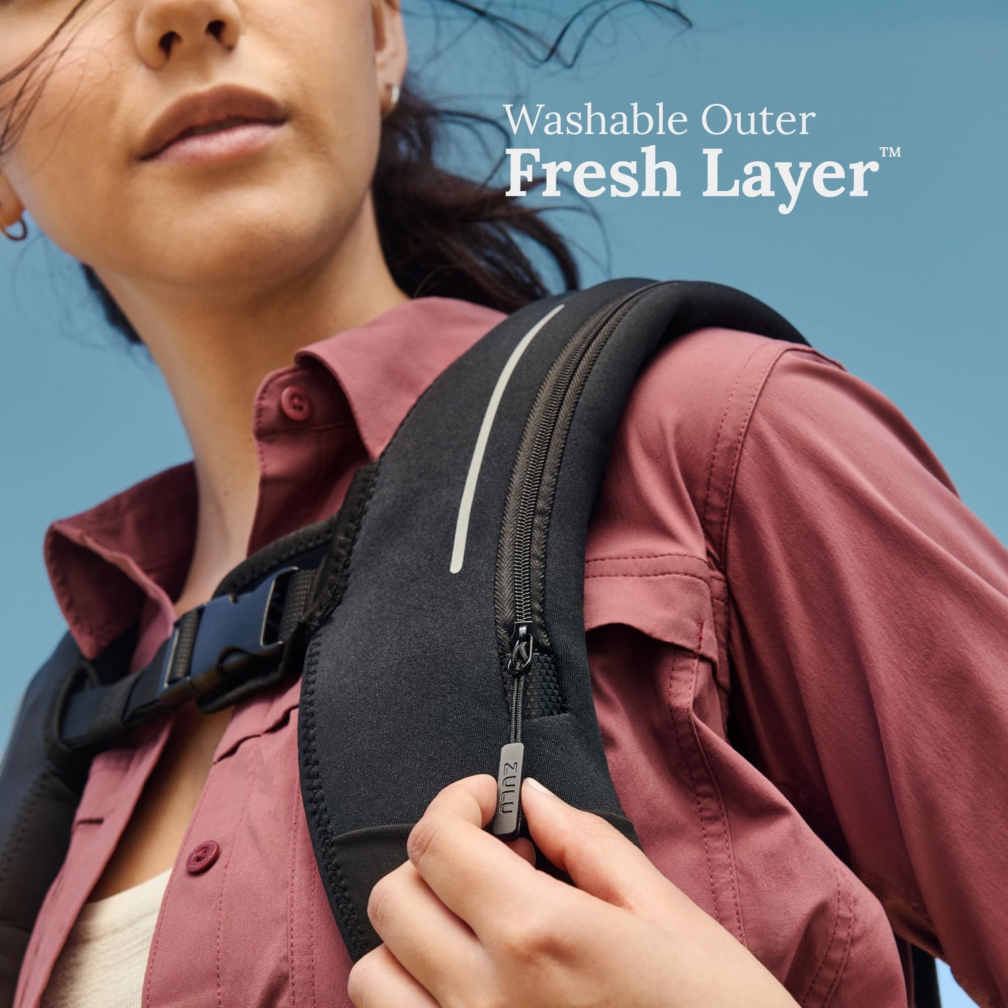 ZULU Weighted Vest | 16lb Adjustable Weighted Vest for Women & Men for Walking, Running & Strength Training | Machine Washable Fresh Layer™, Phone Pockets, Reflective Straps | Limestone