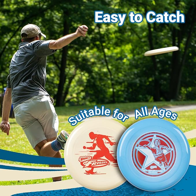 Wham-O Frisbee All Sport Flying Disc 140g, 9.85 Inch, Durable Sports Disc with Non-Slip Grip for Outdoor Beach Backyard Games,Team Sports and Family Fun