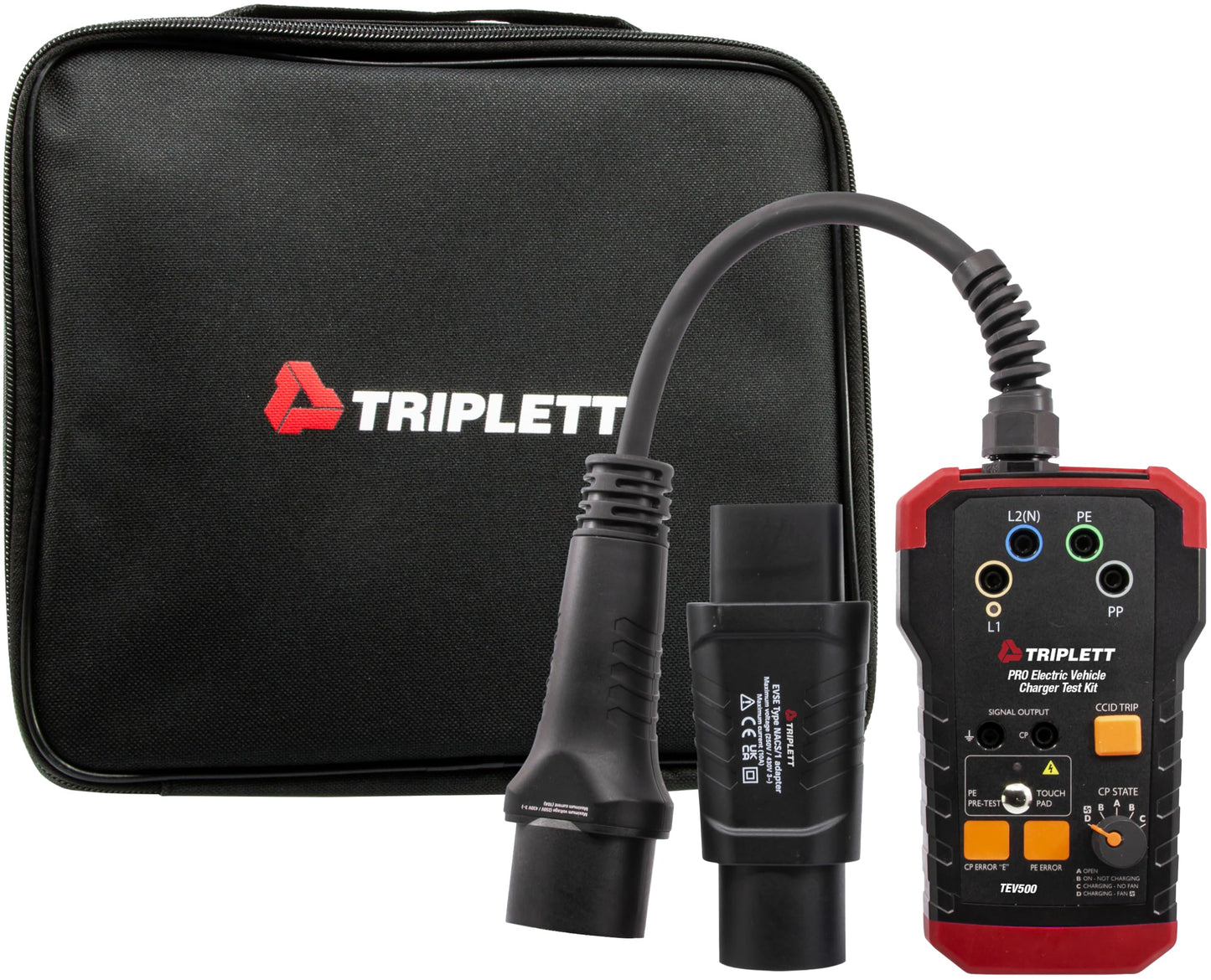 Triplett TEV500 Pro Electric Vehicle Charger Test Kit