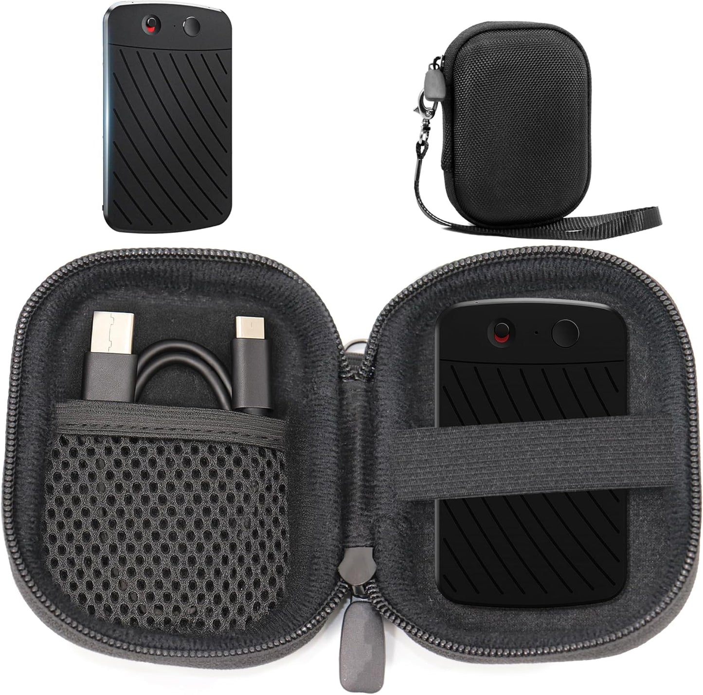 Alltravel Summarize Case for IUNSONE AI Voice Recorder, Note Voice Recorder with Transcribe Two-Way Translation