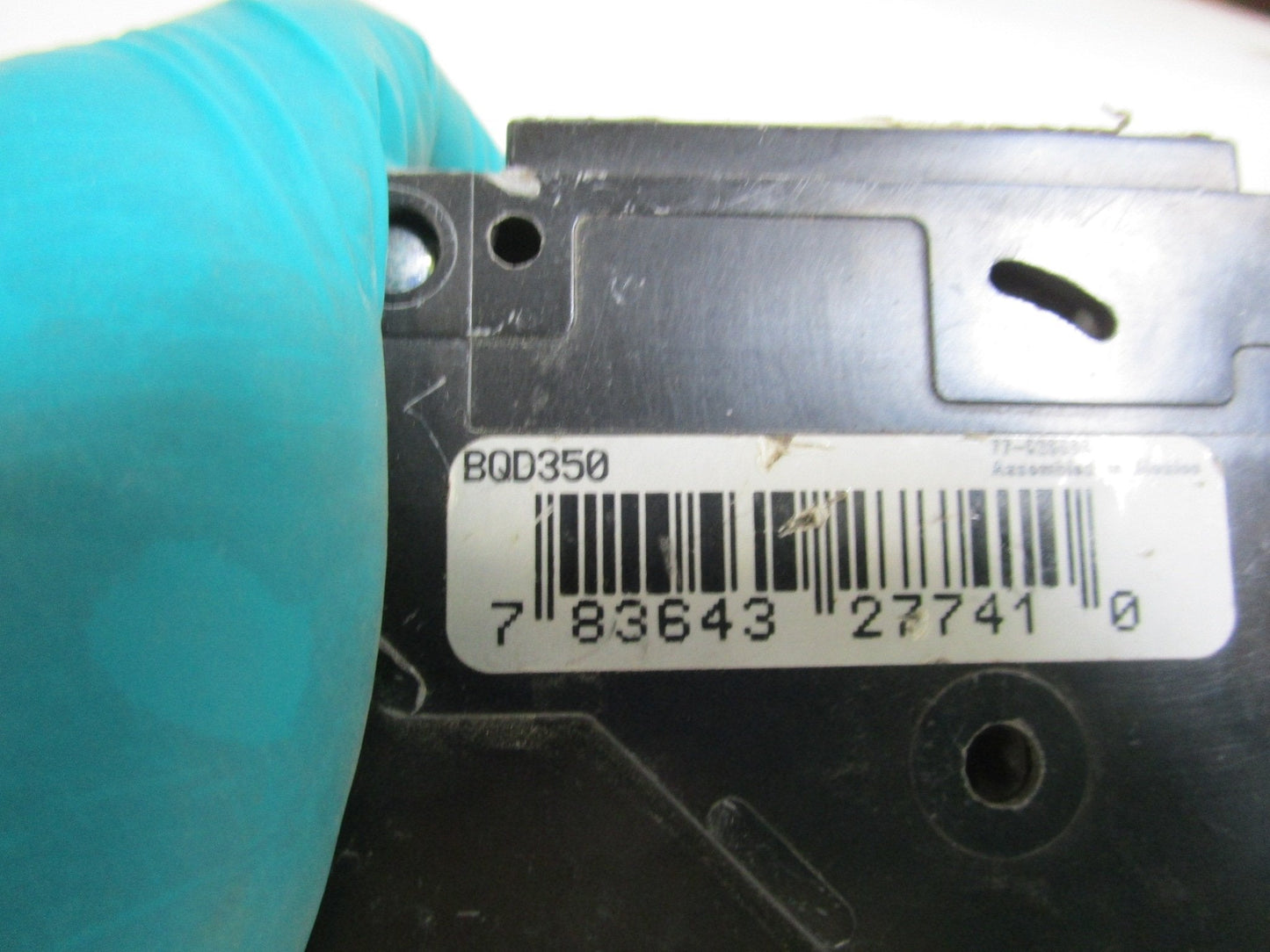 SIEMENS BQD350 50-Amp Three Pole 480Y/277V AC 14KAIC Bolt in Breaker, COLOR