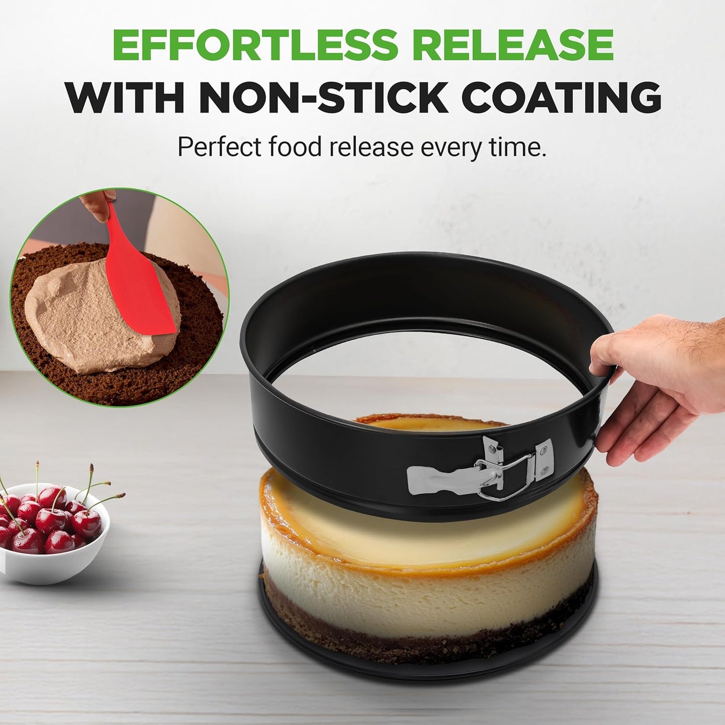 NutriChef 42-Piece Nonstick Bakeware Set - Carbon Steel Pans & Essential Baking Tools - Perfect for Savory & Sweet Treats