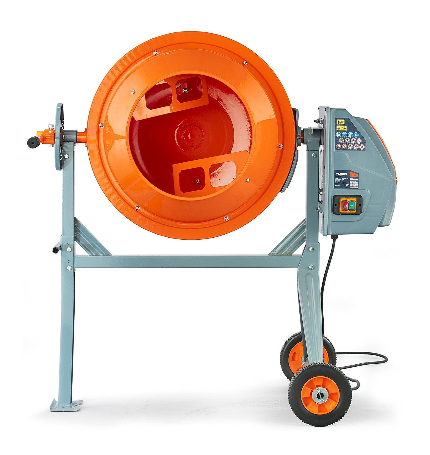 YARDMAX YM0115 4.0 Cu. Ft. Concrete Mixer