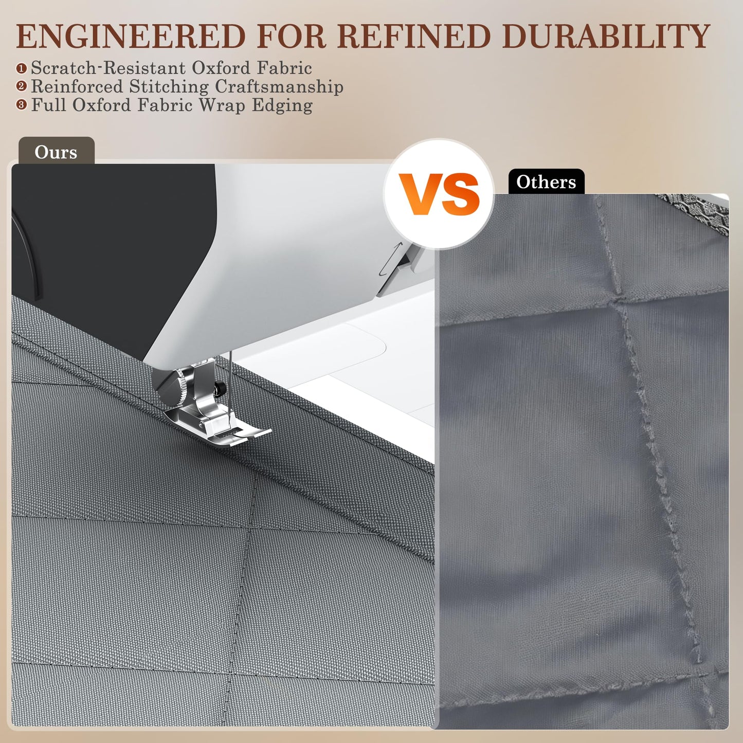 Yotache Magnetic Thermal Insulated Door Curtain Fits 38 x 82 inch Doors, Curtain Size 40" x 84" Weatherproof Oxford Material Screen Door Covers Keep Cold Drafts Out, Gray