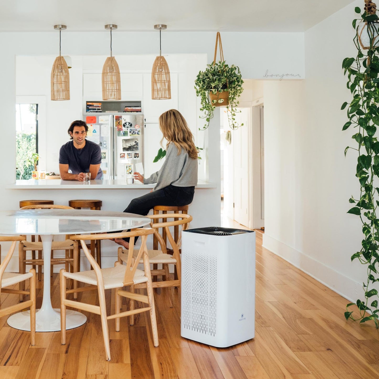 Medify MA-112 Air Purifier V3.0 with True HEPA H13 Filter | 5,948 ft² Coverage in 1hr for Smoke, Wildfires, Odors, Pollen, Pets | Quiet 99.9% Removal to 0.1 Microns | White, 1-Pack