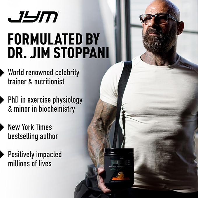 JYM Supplement Science Post JYM Active Matrix Mandarin Orange Amino Recovery Powder Pure Creatine HCL, BCAA?™s, Glutamine, Carnitine, Betaine, Taurine for Strength, Repair, Performance 30 Servings