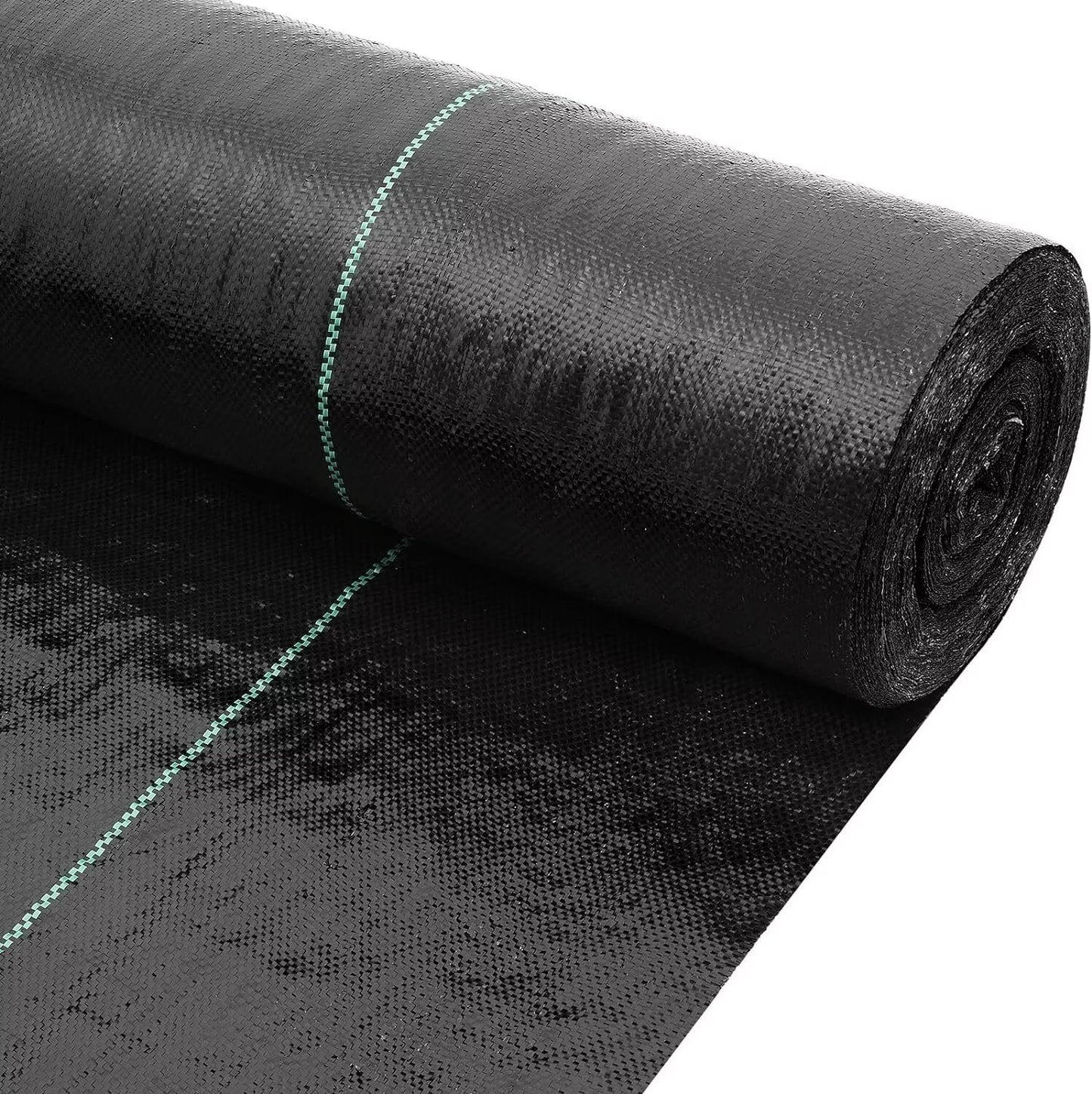 Driveway Fabric 13x115ft - Commercial Weed Barrier, Heavy Duty 3.5OZ Landscape Fabric for Road, French Drain, Erosion Control, and Construction Projects