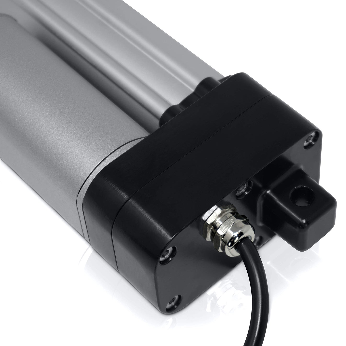 Progressive Automations 12V Water-Resistant Linear Actuator - 24 inches Stroke, 450 lbs Force, IP66 Protection for Industrial Solar Usage Brushed DC Electric Motor Stainless-Steel Stroke Rod, PA-10