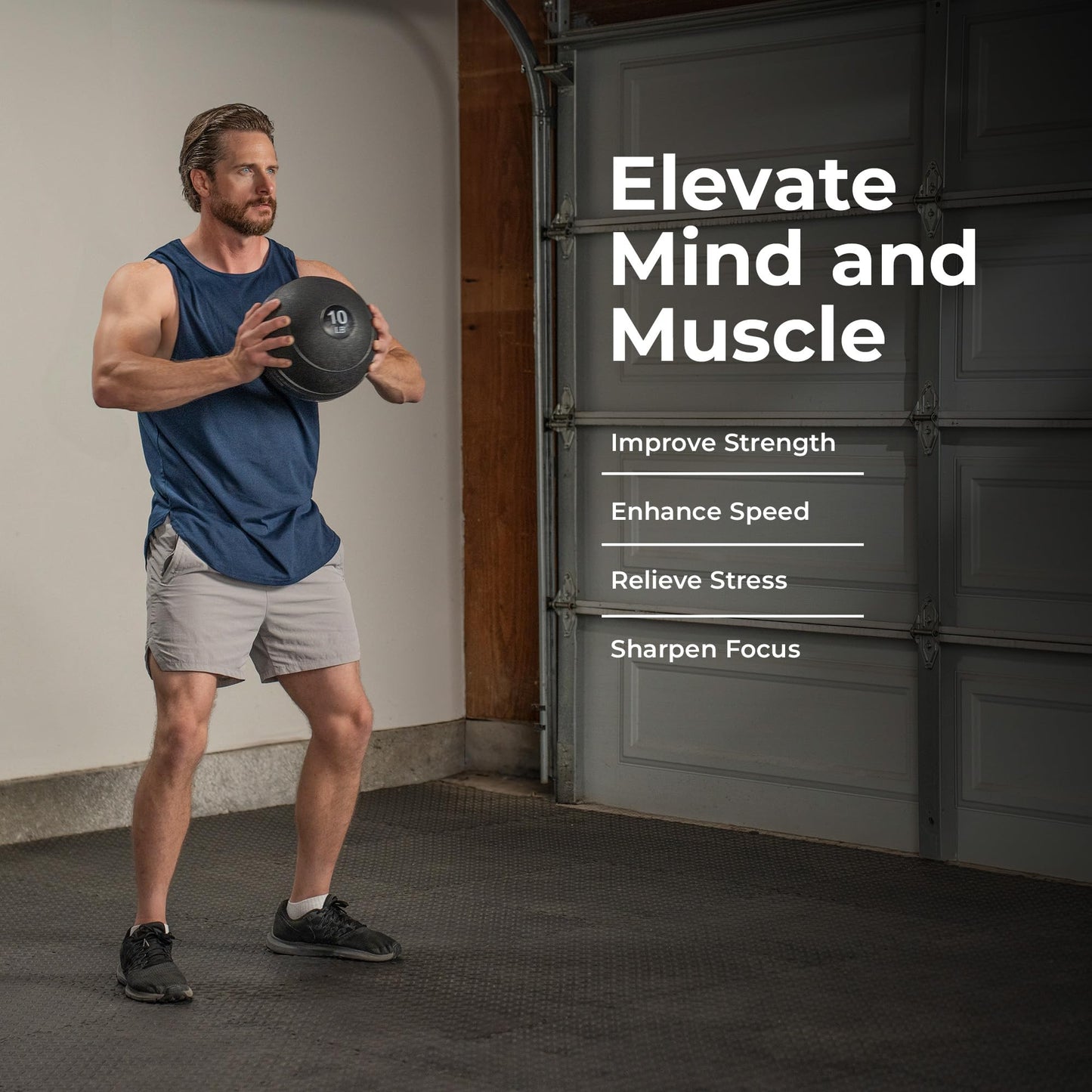 Sunny Health & Fitness Slam Ball 40LBS - SF-EB04-40