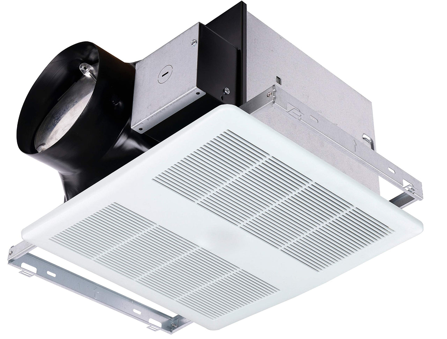 KAZE APPLIANCE SEP120HEZ | 120 CFM | 0.3 Sone Ultra Quiet | Energy Star Certified | Humidity Sensing | EZ Install No Attic Access | Bathroom Exhaust Ventilation Fan