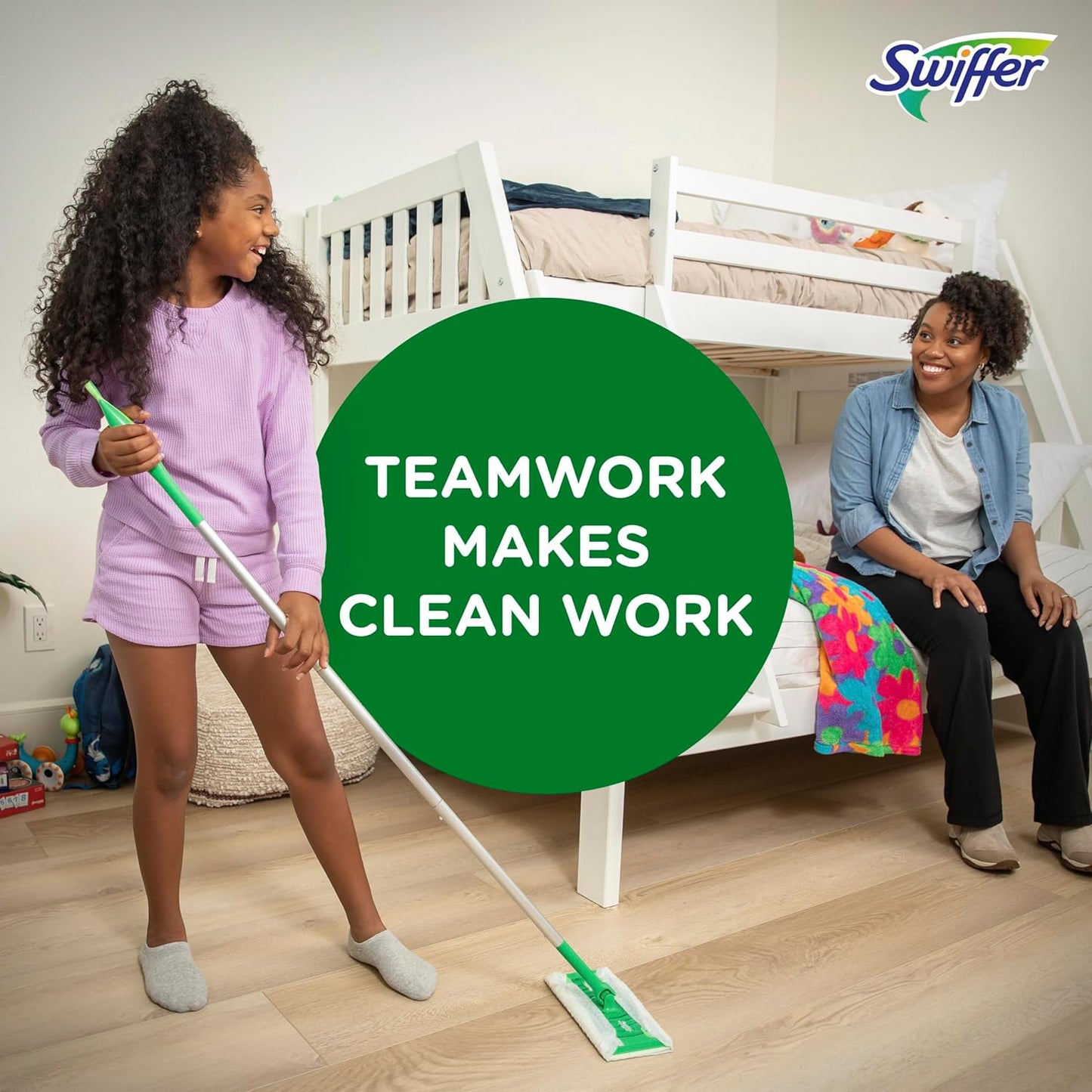 Swiffer Sweep + Mop Dry Pads Refill - Lavender Floor Cleaner for Dirt & Dust | 52 Count