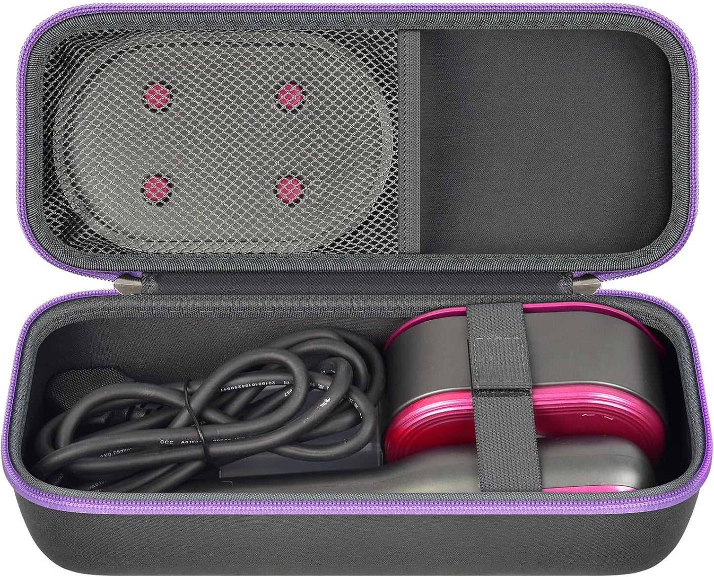 PAIYULE Portable Steamer Travel Case - Organized Storage Bag for DRFLASH Handheld Steamer, Dark Gray