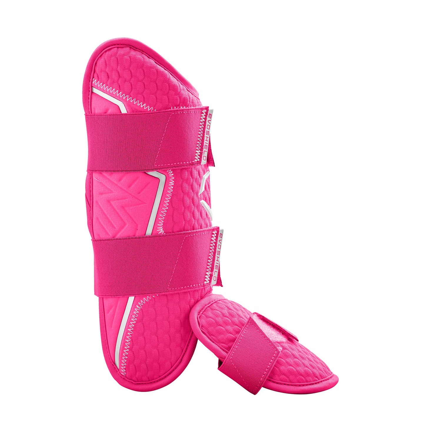EvoShield Pro-SRZ 2.0 Batter's Leg Guard - Pink, Right-Handed Hitter