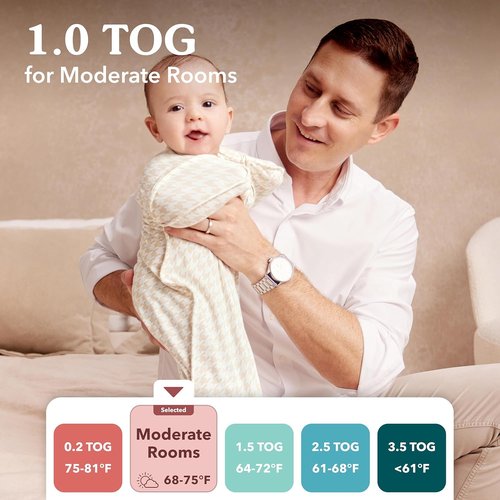 Love to Dream Swaddle Up Transition Swaddle - Zip-Off Wings for Gentle Baby Transition | 1.0 TOG, 13-19 lbs, Deep Olive