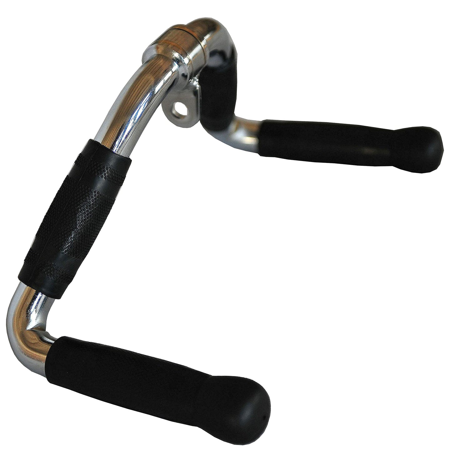 Rivotrance Strength-Enhancing Wide Grip LAT Pull Down Bar, Curl Pulldown Attachment,Cable Machine Attachment - Gym Equipment with Rubber Handles for Comfortable Strength Workouts