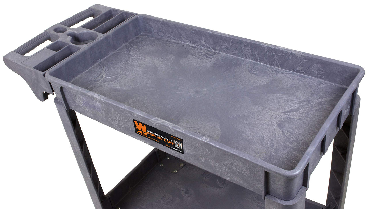 WEN Service Utility Cart, 500-Pound Capacity, 40 x 17-Inch