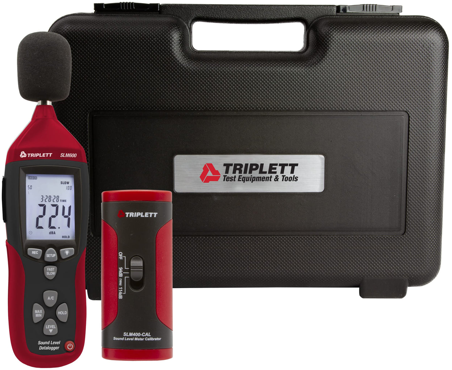 Triplett SLM600-KIT Sound Level Datalogger Kit with Calibrator
