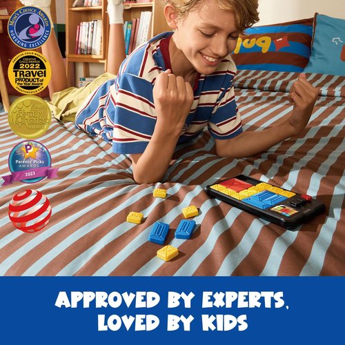 GiiKER Super Slide Puzzle Game - 500+ Challenges Brain Teaser for Kids & Teens | Perfect Travel Toy
