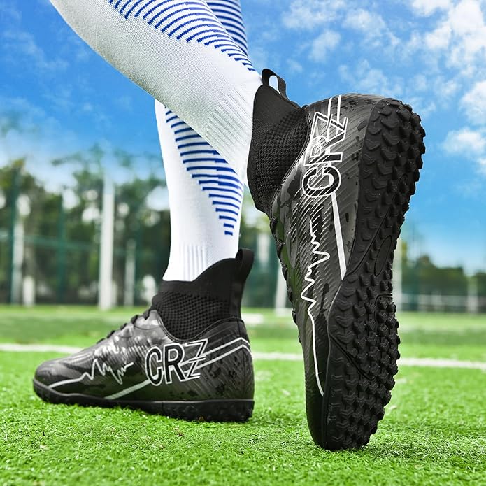 Soccer Cleats for Mens Womens Indoor Turf Soccer Shoes Youth AG TF Training Football Boots Unisex