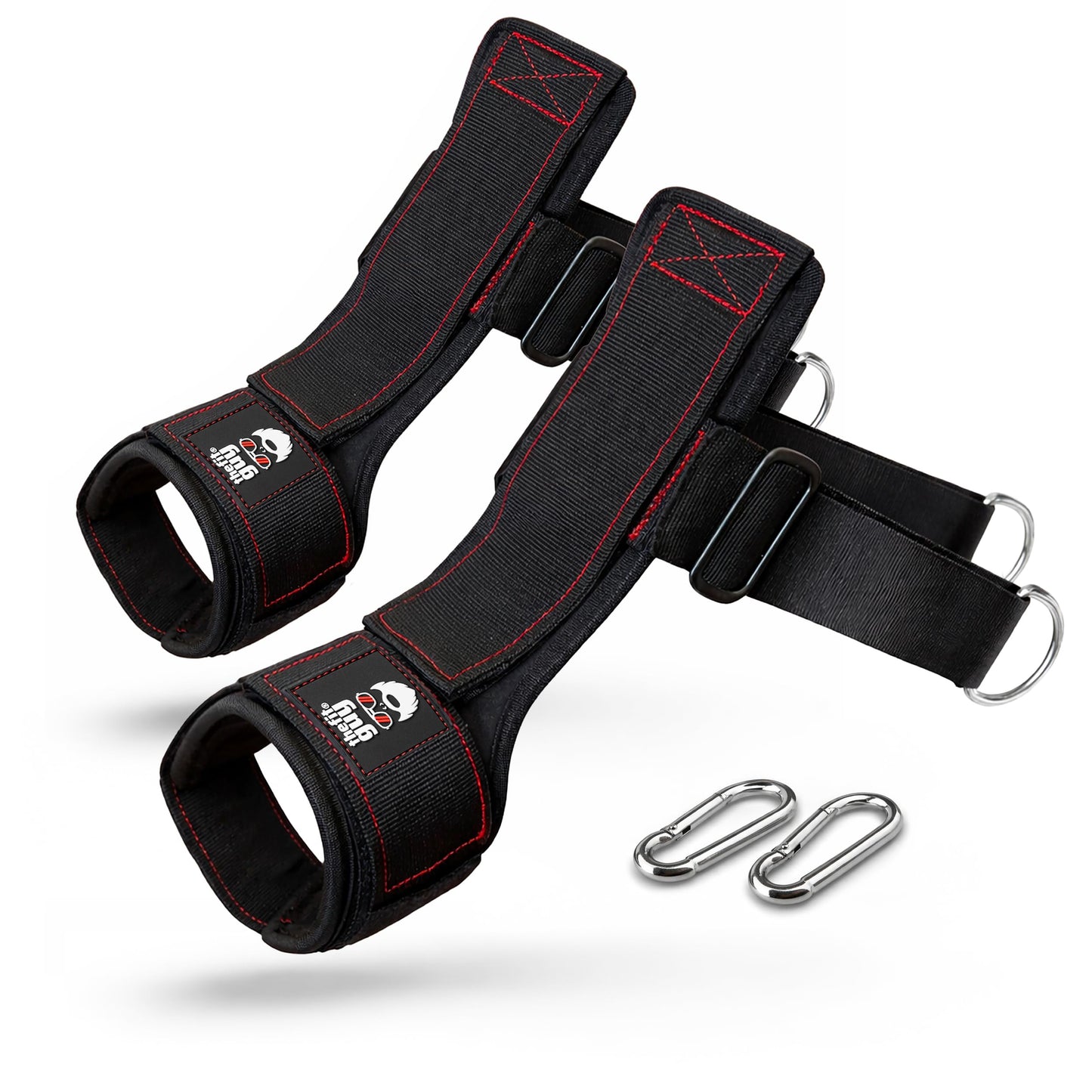 THEFITGUY Tib Straps — Tib Bar Alternative for Cable Machine | Tibialis Raise Strap for Shin, Knee & Ankle Strength | Tibialis Trainer | Dorsiflexion & Lower Leg Strengthening Equipment