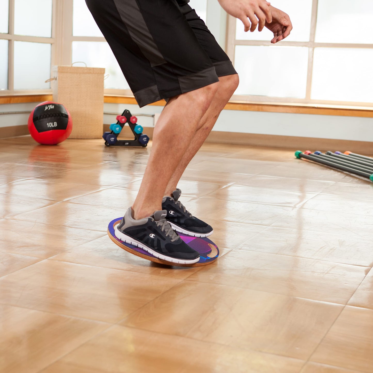 JFIT Balance Board, 15.4", Wave