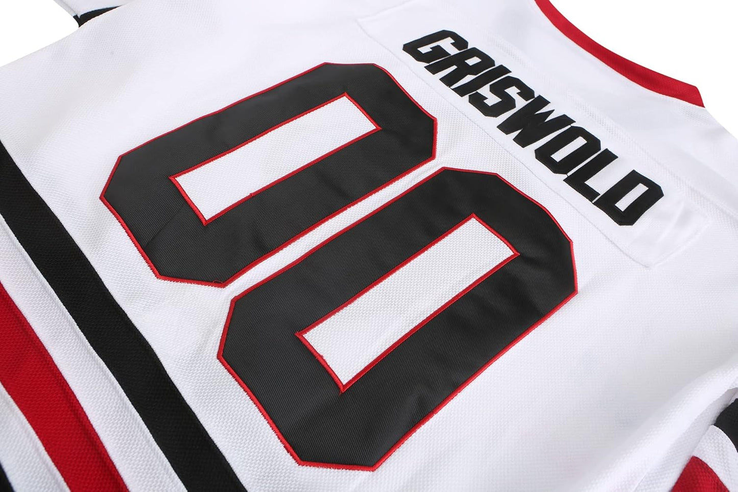 PSOOO Griswold #00 Movie Hockey Jersey - Stitched Letters & Numbers | Sizes S-XXXL