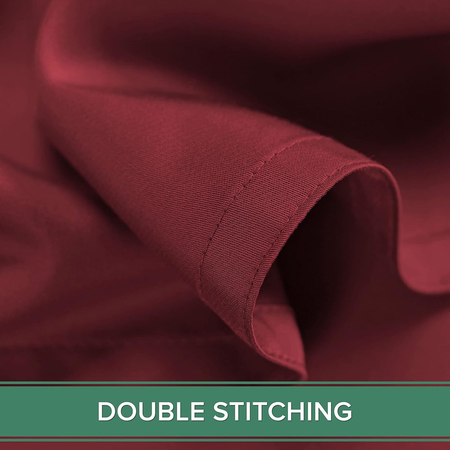 Pure Bamboo Queen Sheets - Luxuriously Soft 100% Organic Viscose Bed Set | Cooling & Durable (Merlot)