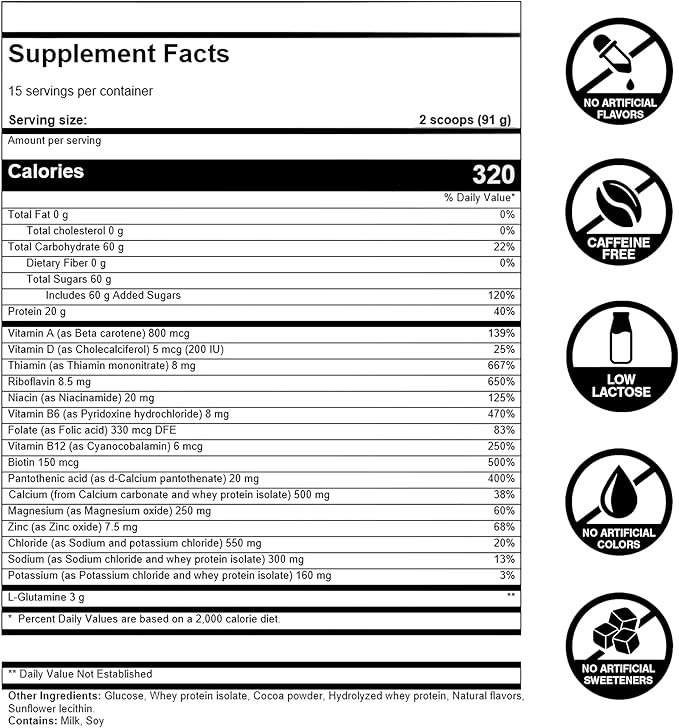 FIRST ENDURANCE Ultragen Workout Recovery Drink Powder, Protein Mix, Boosts Energy, Accelerates Recovery | Tropical Punch, 15 Servings