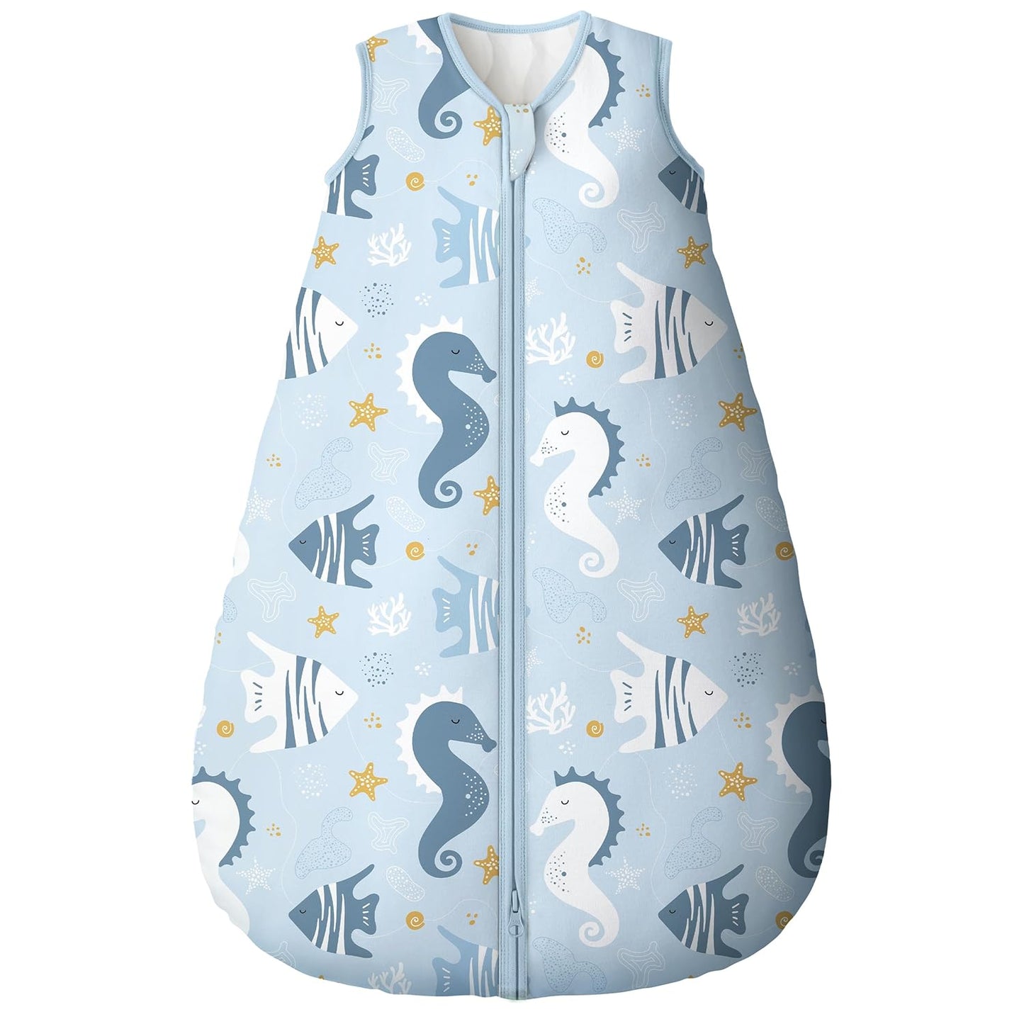 Yoofoss Baby Sleep Sack - 0-6 Months TOG 2.5 Wearable Blanket | 100% Organic Cotton, Warm & Comfy