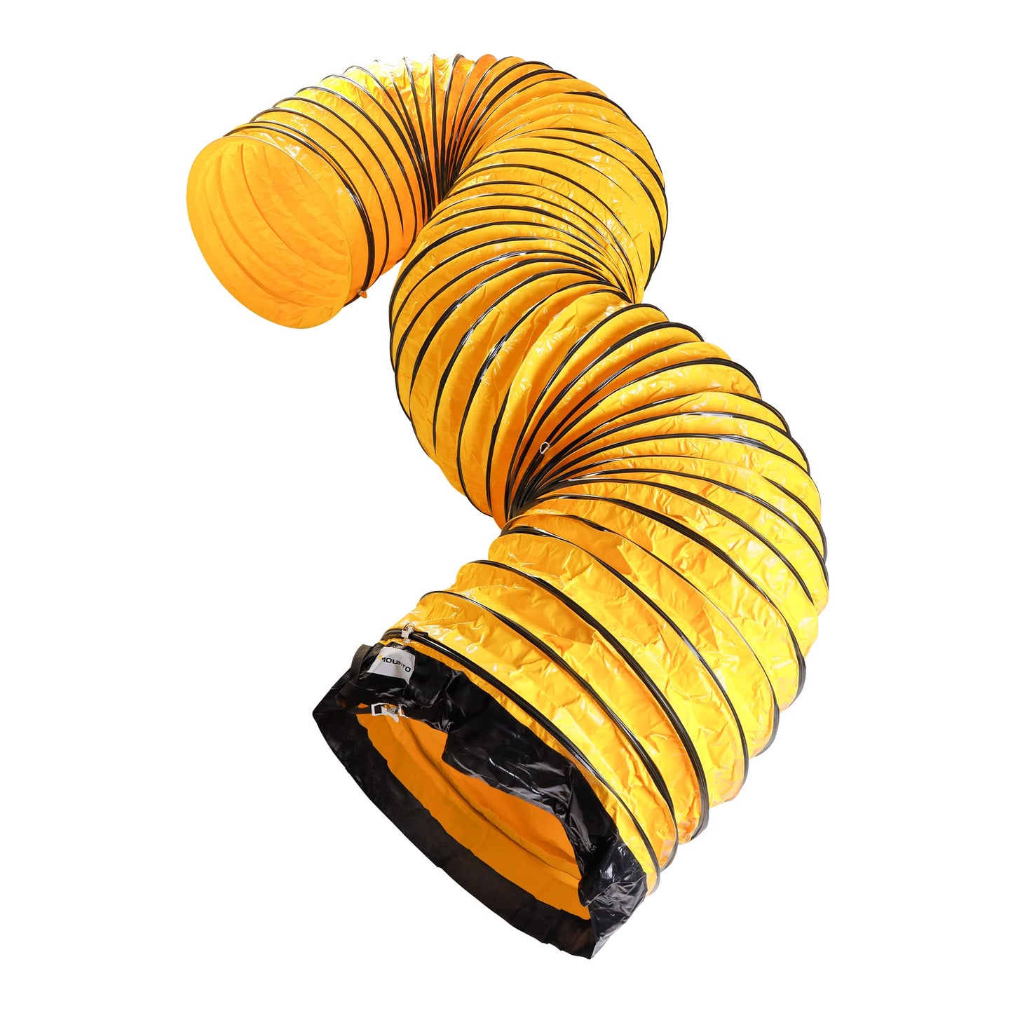 MOUNTO 25FT PVC Flexible Duct Hosing for Exhaust Fan (30inch)