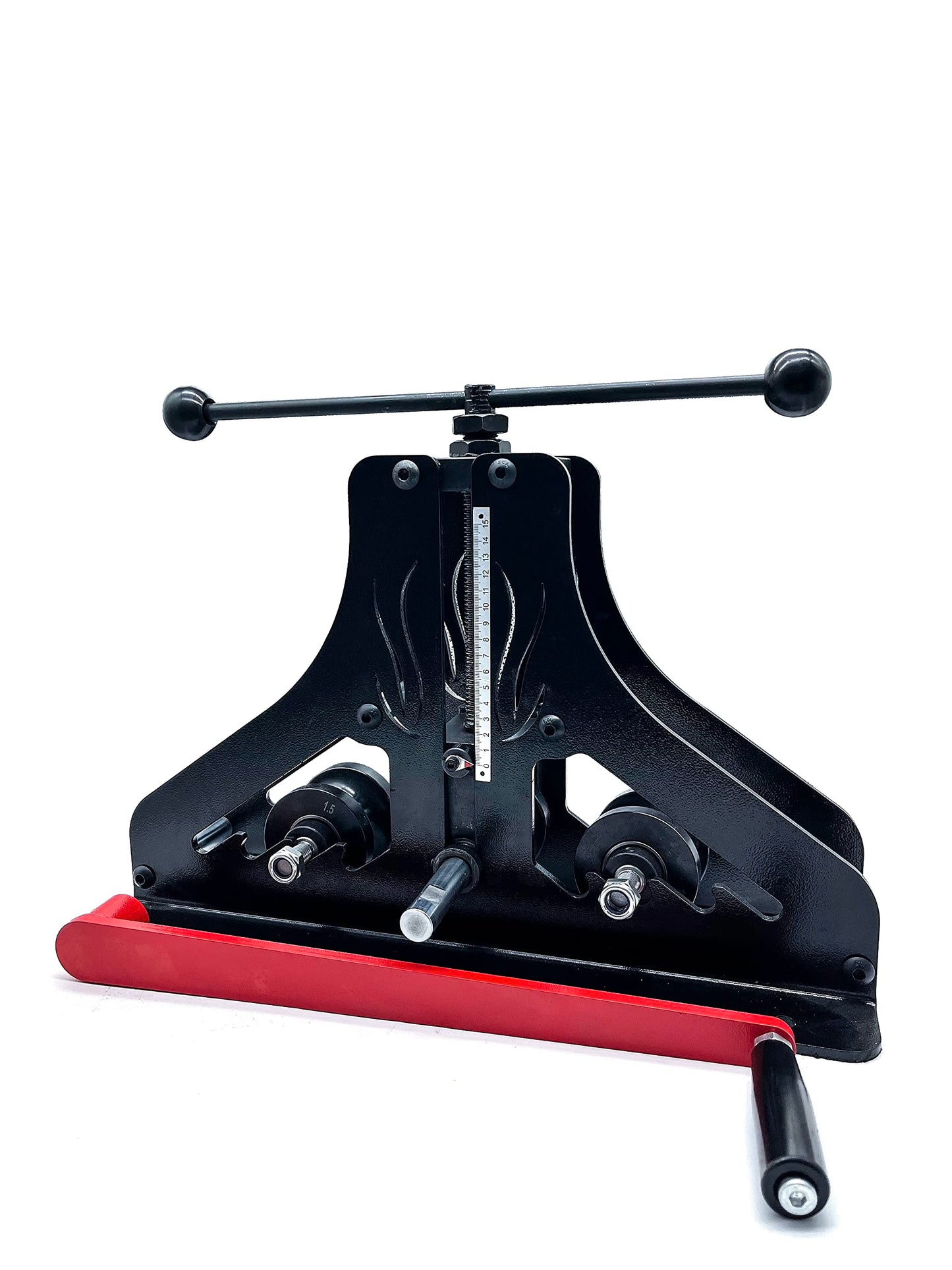 Manual Tube Pipe Roller Bender, High Precision Tubing Pipe Bender, one set of 1-1/2" round tube roller