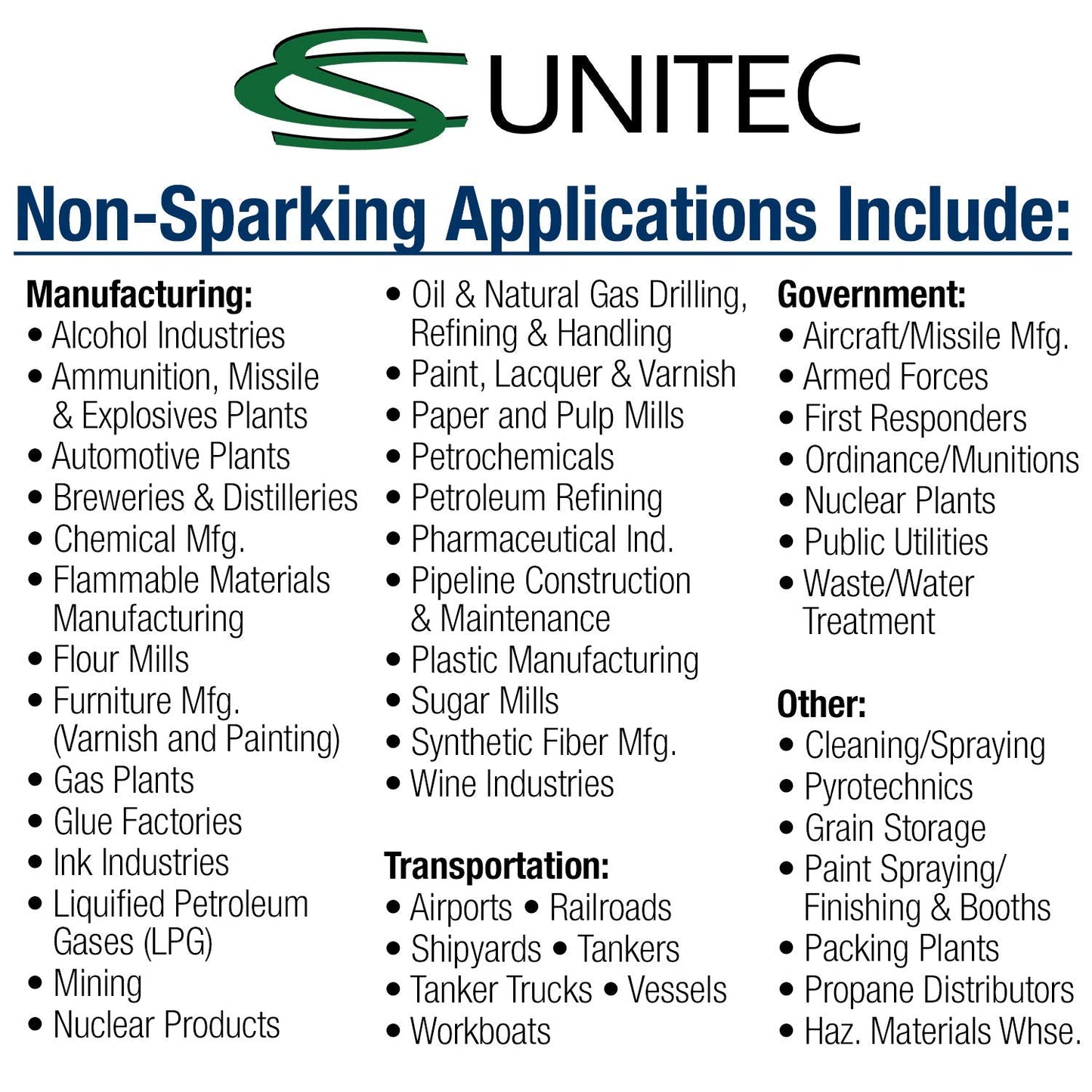 CS Unitec | 3 Lb Spark Resistant Cutoff Hammer with No-Slip Nupla Handle