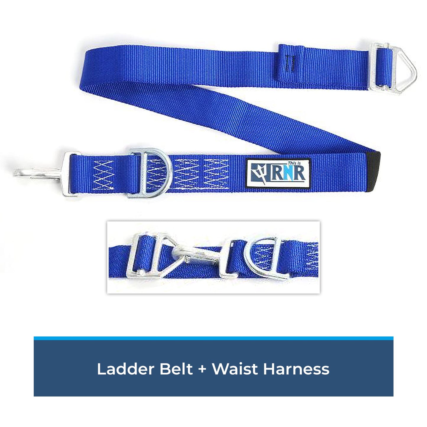 Rock-N-Rescue Utility and Ladder Belt - Firefighting and Rescue Gear, Adjustable, Size Large/XX-Large