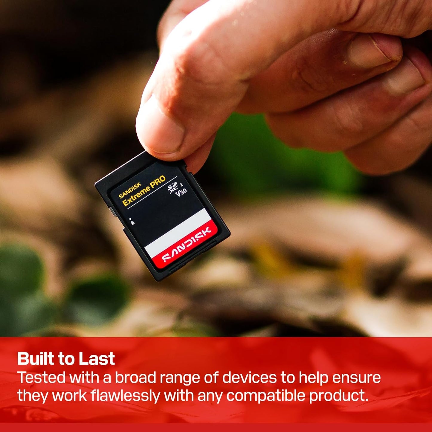 Sandisk 64GB 200MB/s 90MB/s 4K U3, V30 SDSDXXU-064G-GSCIN Extreme PRO SD UHS-I Card - Up to Read Speed and Write Speed
