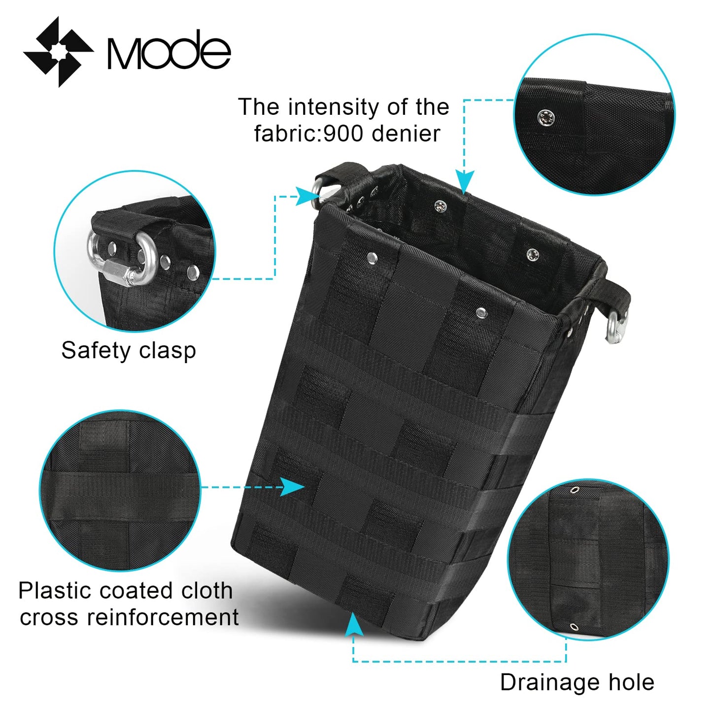 Mode Chain Bags Hoist Container Suits for 25m/82ft Length of Chain 100% Polyester Large Capacity Electric Chain Hoist Bags