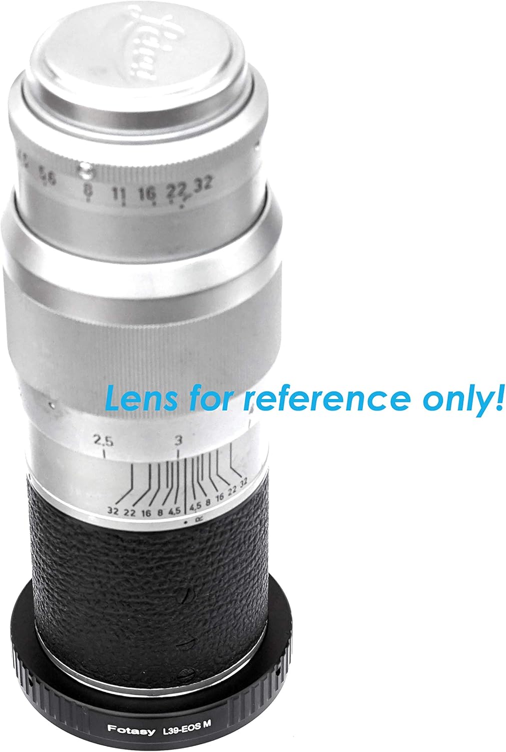 Fotasy M39 L39 39mm M1 M2 M3 M5 M6 M6 M10 M50 M100 M200 Leica Lens to Canon EF-M Mount Adapter, LTM Lense EFM EOS M