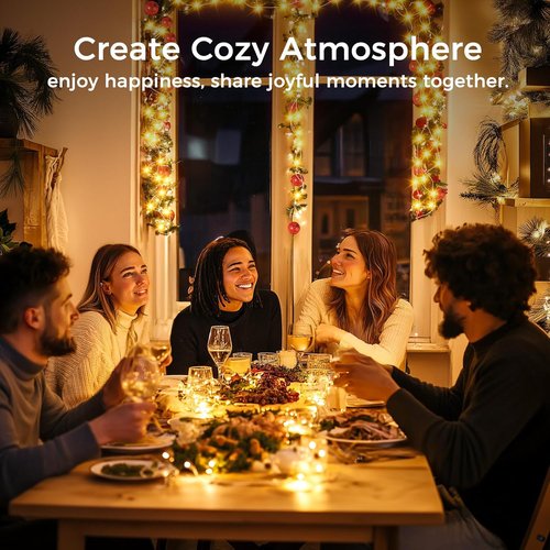 Fairy Lights - 33Ft Battery Operated 100 LED Twinkle Lights with Remote & Timer | Waterproof for DIY Decor