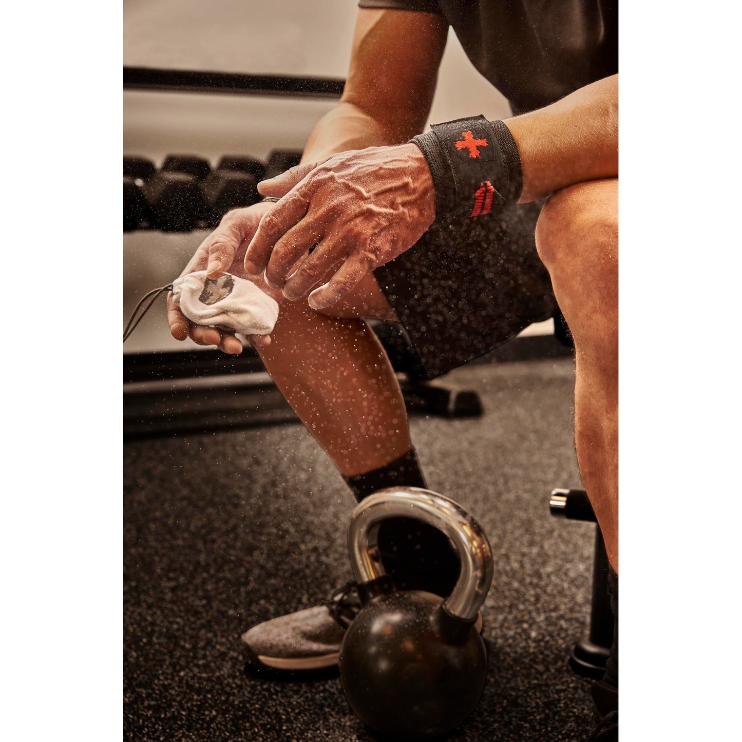 Harbinger Refillable Chalk Balls, Comes Full, Produces Less Dust Than Loose Chalk, Greatly Improves Grip For Weightlifting, Doing Gymnastics, Rope Climbing, and CrossFit