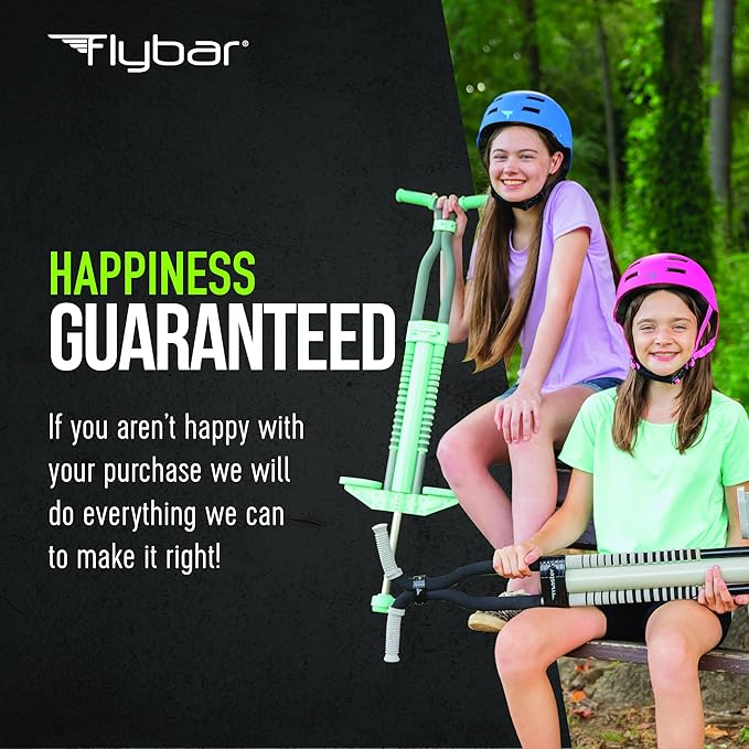 Flybar Master Pogo Stick for Kids Ages 9+, 80–160 lbs – Easy Grip Handles – Active Exercise Toy for Tweens & Teens – Outdoor Toy with Non-Slip Foot Pegs for Boys and Girls – No Assembly Needed