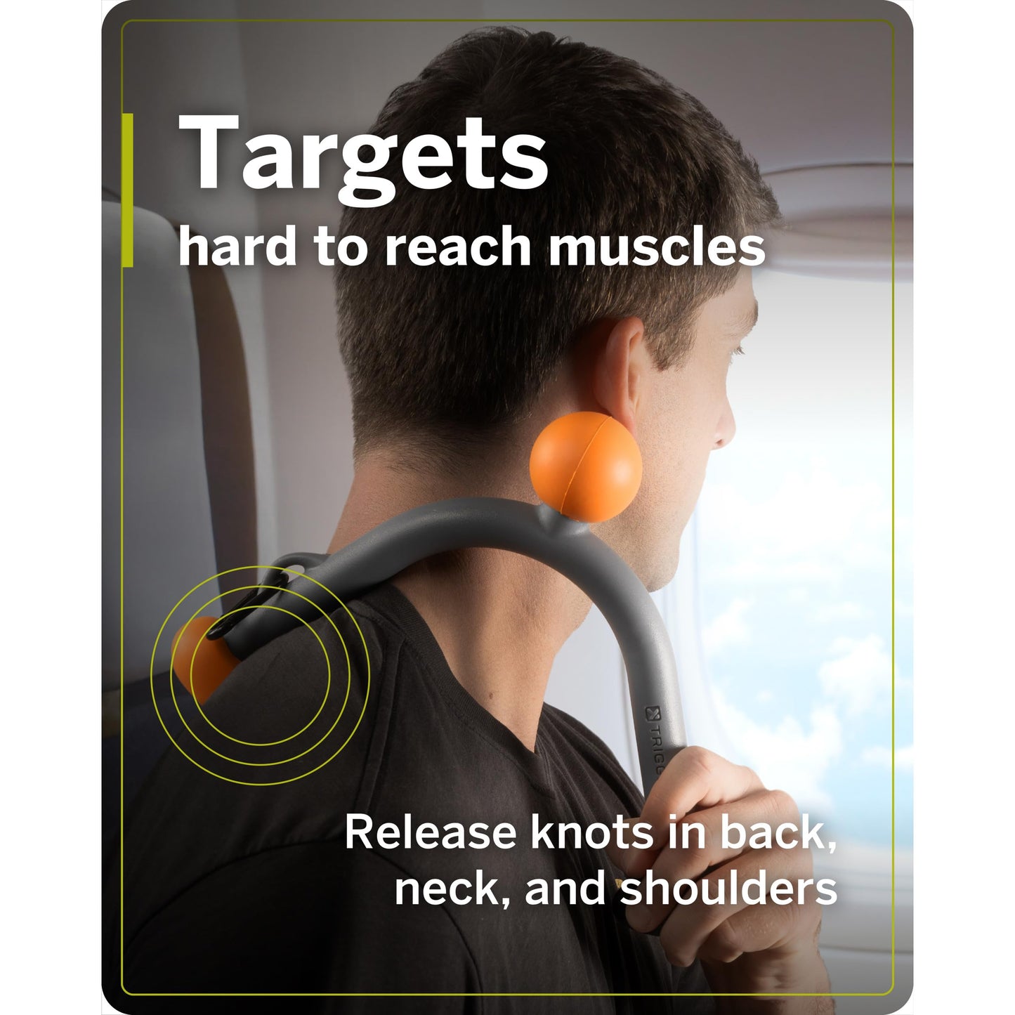 TriggerPoint Travel Cane for Neck, Back and Shoulders