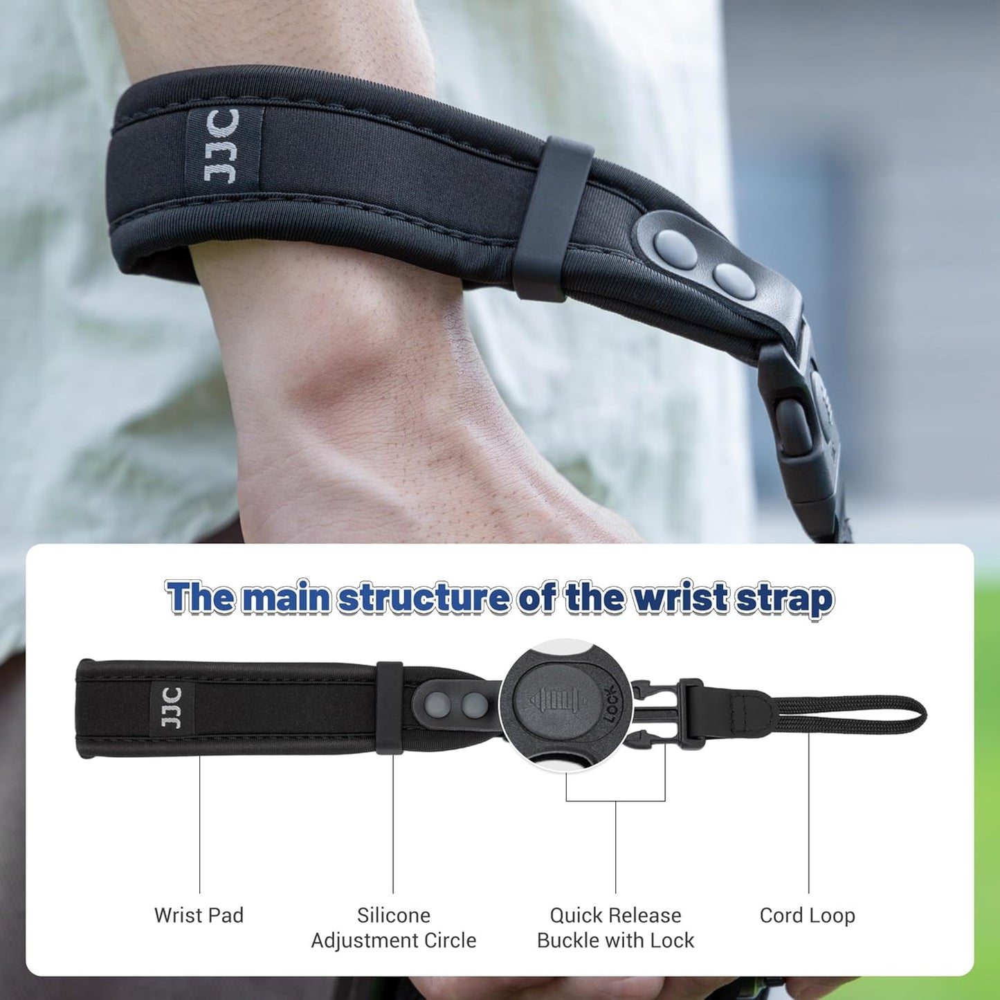 R5 R6 R10 M6 M50 M200 A7V A7IV A7III A7 A7II A7RV A7RIV A7RIII A7S JJC Updated Soft Camera Hand Strap Wrist Strap