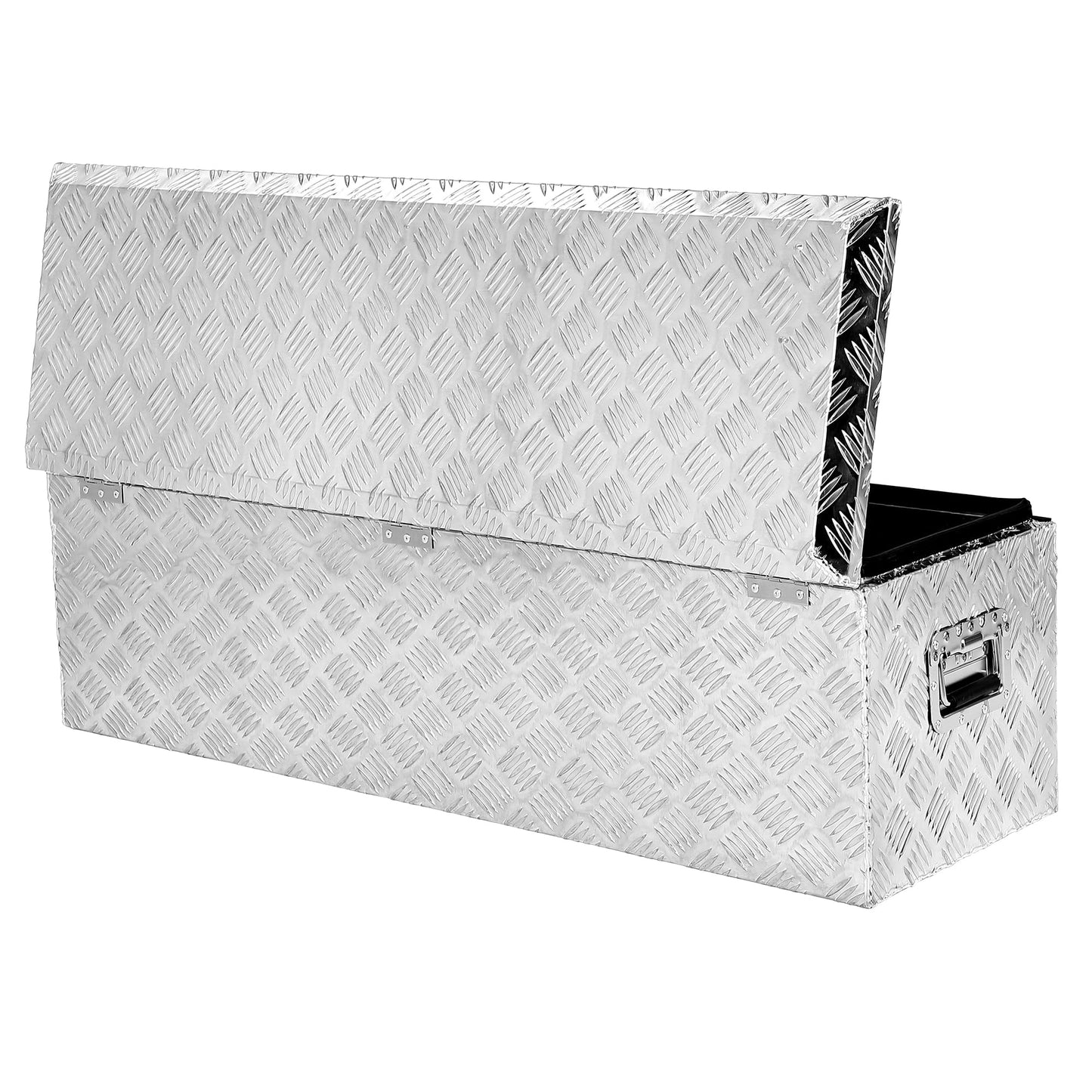 39 Inch Truck Tool Box Aluminum Heavy Duty Trailer Tool Box for Pickup Truck Bed, RV Toolbox