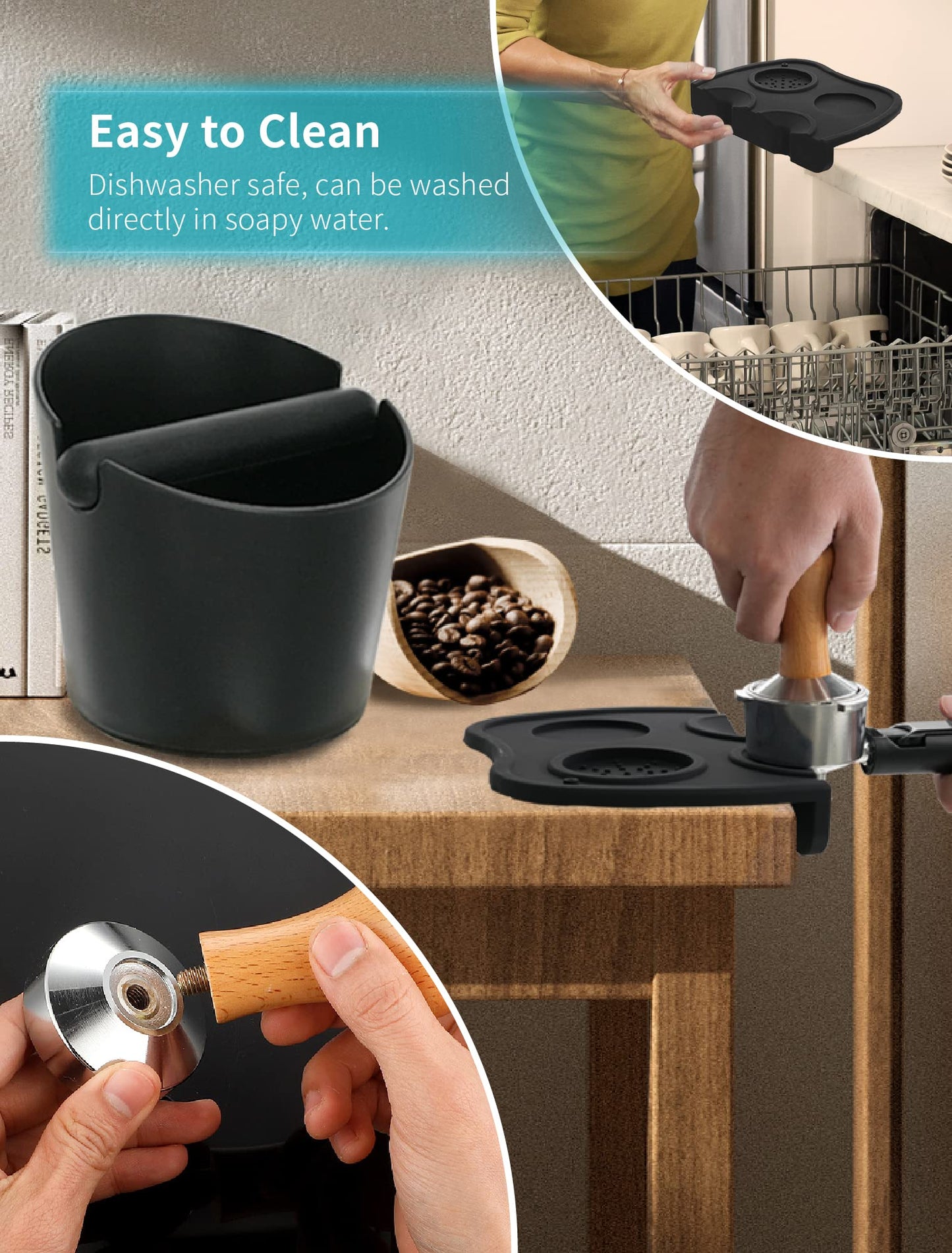 Gevi Espresso Maker 20 Bar & 3pcs Espresso Machine Accessories Set