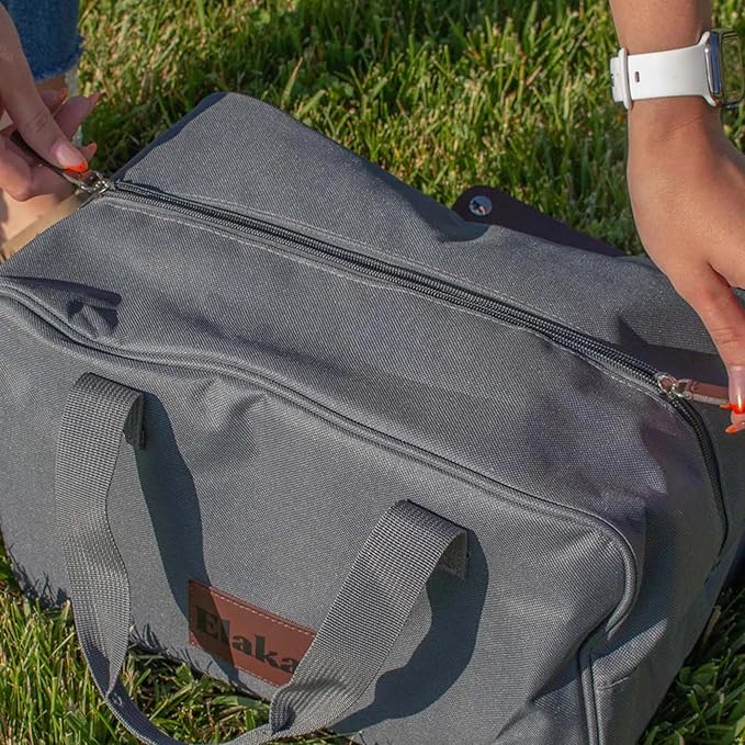 Elakai Outdoor Backyard Travel Games For Adults Cornhole Accessories Bags Carrier