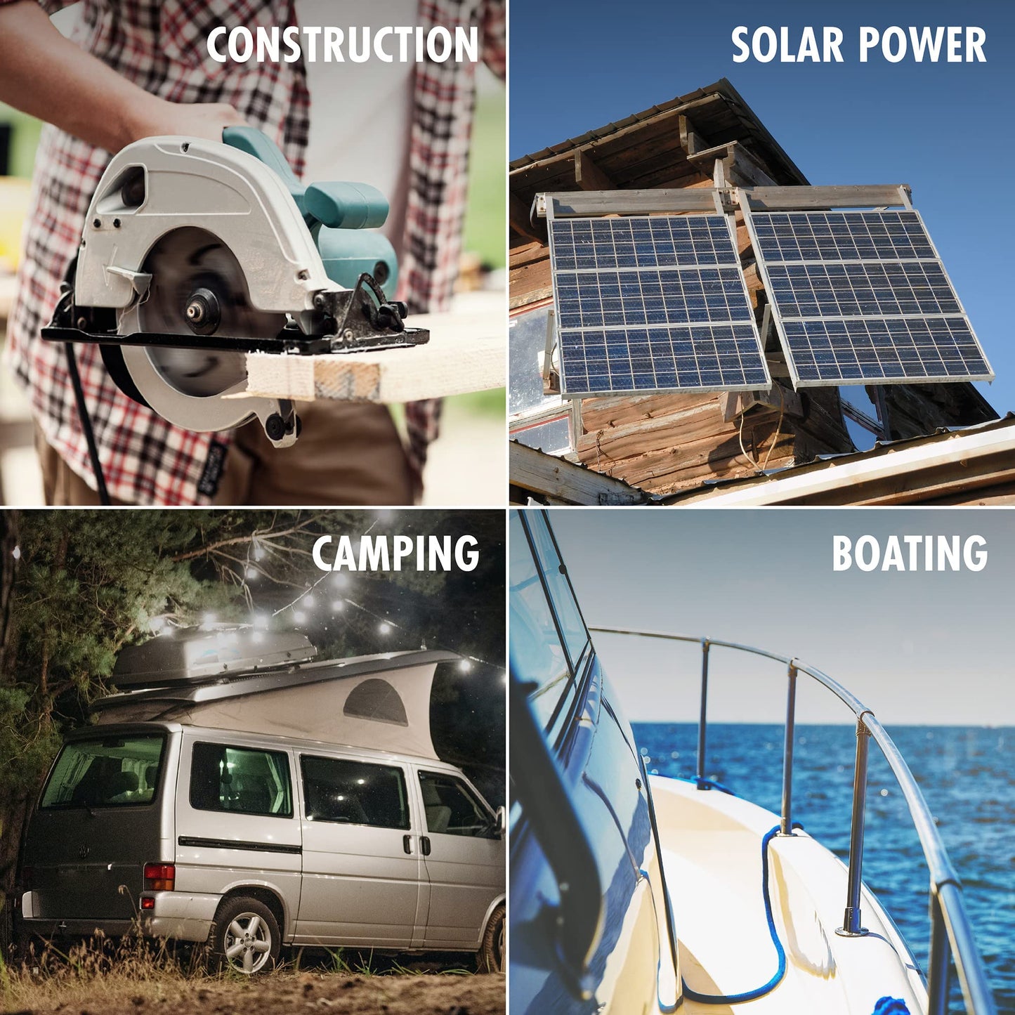 Wagan EL3746 12V 8000 Watt Power Inverter with Remote Control, 16000 Watt Surge Peak, Proline 12 Volt Power Converter for Home RV Camping Van Life Off Grid