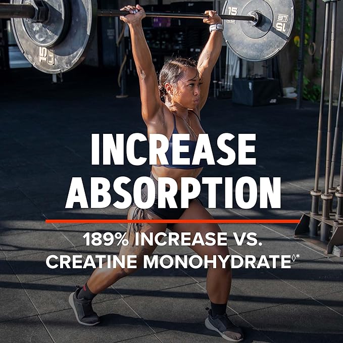 GNC AMP Creatine HCl 189, Targeted Muscle Builder and Recovery Supplement, Fast Absorbing Performance Blend, 480 Count