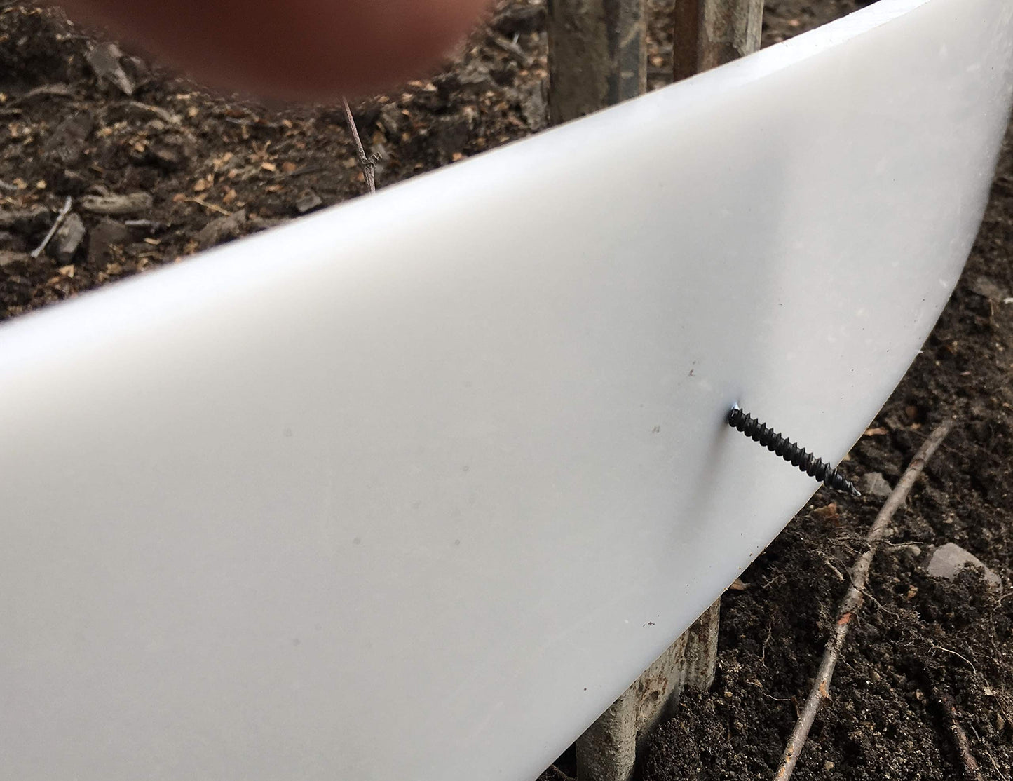 Plastic Flex Forms for Concrete Flatwork & Curbs Set (10 5" x 8' Pieces, 5" x 80' Total) Walttools