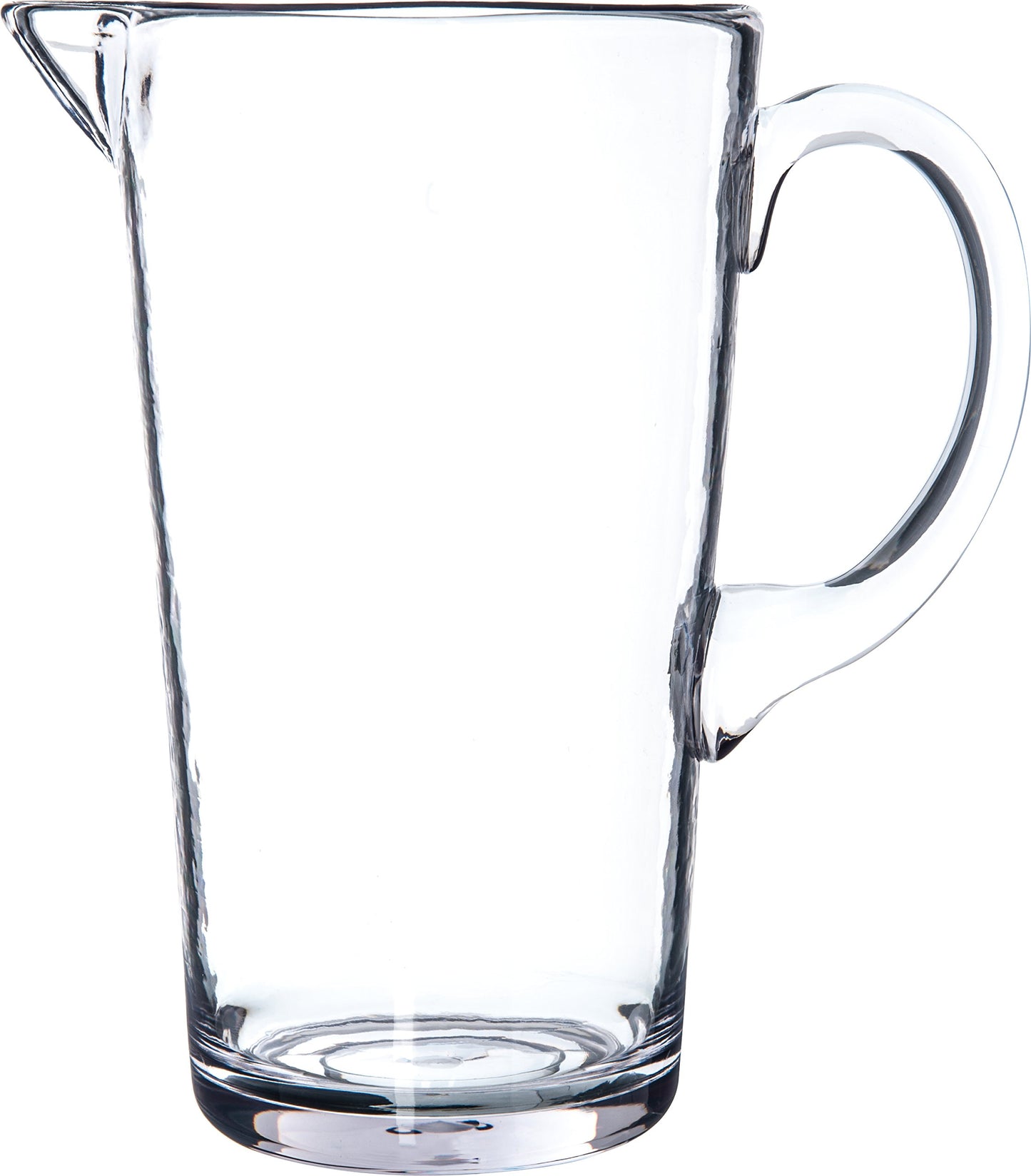 Carlisle FoodService Products Mingle Pitcher, Glass Look Container for Serving Drinks, 74 Oz, 4 Count, Clear